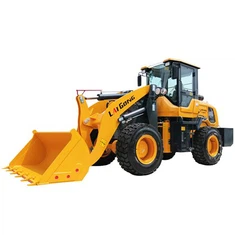 Mini ratų krautuvas su priekine artikuliuota talpa